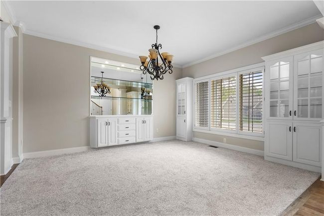 Formal Dining room with Built-In hutch and cabinets | Image 8