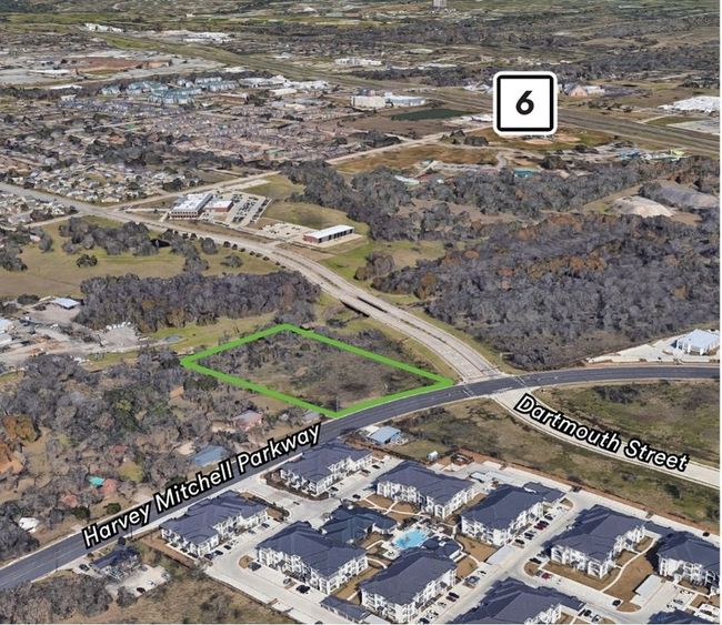 000 Nwc Of Harvey Mitchell Parkway And Dartmouth St, Home with 0 bedrooms, 0 bathrooms and null parking in College Station TX | Image 8