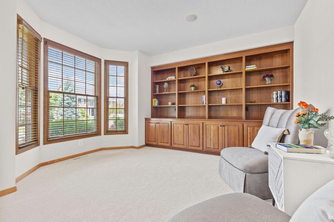 Office/Library of entry with french doors | Image 8