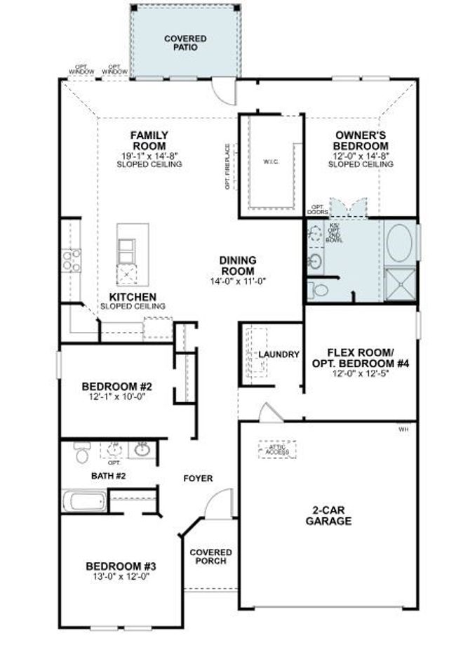 1106 Linwood Dr, House other with 4 bedrooms, 2 bathrooms and null parking in Justin TX | Image 39