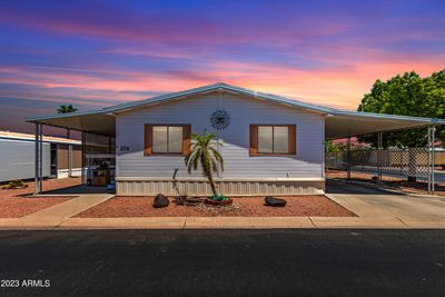 Welcome Home! 3 bedroom 2 bath manufactured home in Sunwest Resort. | Image 1