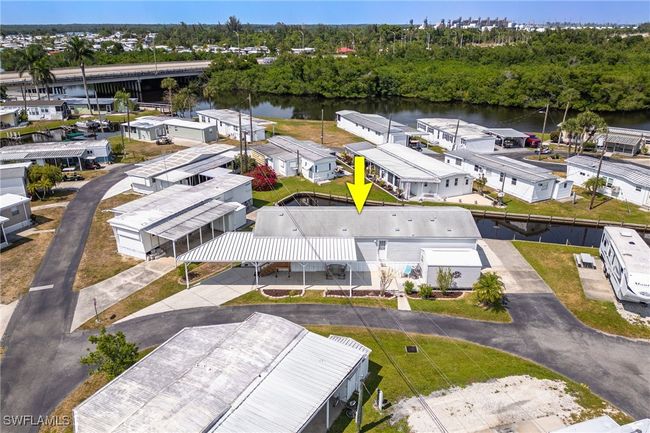 Aerial view featuring a water view | Image 33