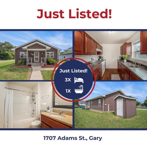 1707 Adams St, Gary, IN, 46407-2146 | Card Image