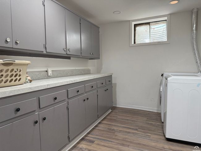 Fairly new washer and dryer have been recently acquired and stay with the house. Vented to west side | Image 42
