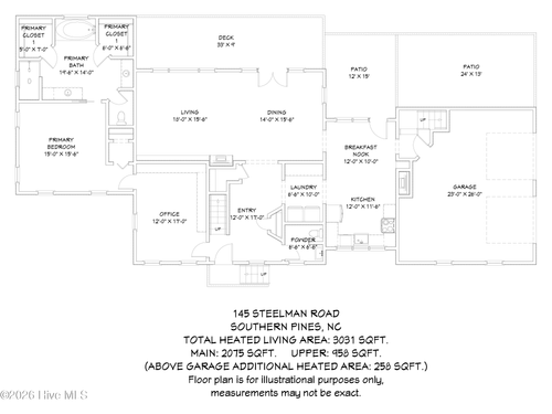 145 Steelman Rd, Southern Pines, NC, 28387-6824 | Card Image