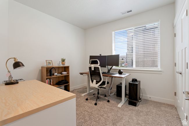 Office area featuring carpet floors | Image 9