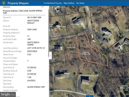 7 Oak Ln, MECHANICSBURG, PA, 17050-1669 | Card Image