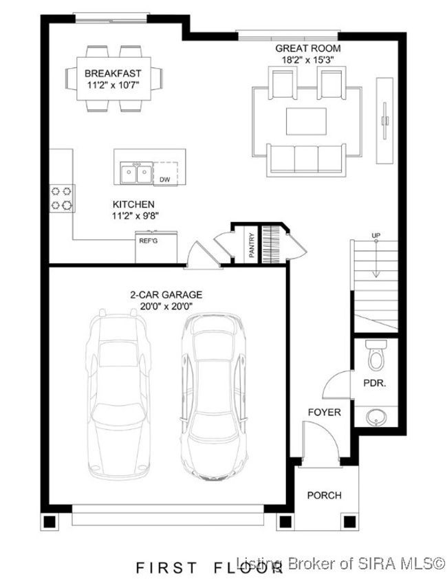 LOT-1517 - 5211 N Hampton Court, Home with 3 bedrooms, 3 bathrooms and null parking in Charlestown IN | Image 5