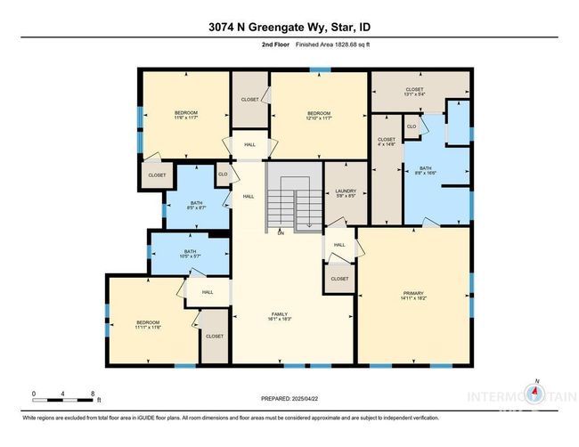 3074 N Greengate Way, House other with 5 bedrooms, 4 bathrooms and 2 parking in Star ID | Image 50