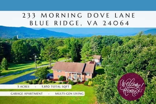 233 Morning Dove Ln, Blue Ridge, VA, 24064-1510 | Card Image