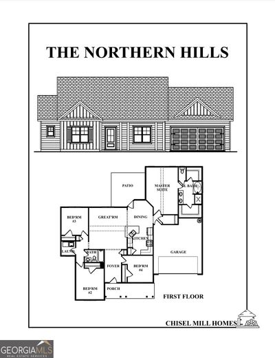 LOT-7 - 156 Charlie Fuller Rd, House other with 4 bedrooms, 2 bathrooms and 2 parking in Grantville GA | Image 2