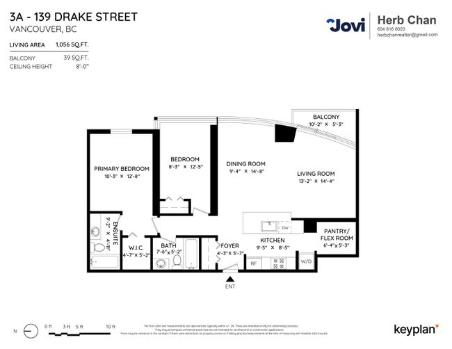 3A - 139 Drake Street, Condo with 2 bedrooms, 2 bathrooms and 1 parking in Vancouver BC | Image 28