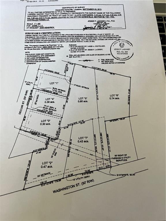 Land in Marksville 2