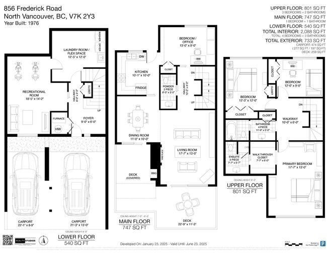 856 Frederick Rd, Townhouse with 4 bedrooms, 3 bathrooms and 2 parking in North Vancouver BC | Image 25