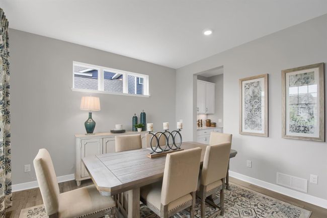 Grand dining room with butler's pantry. Model photos. Options and colors will vary. | Image 11