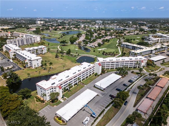 Bird's eye view of a large body of water and a golf course | Image 32