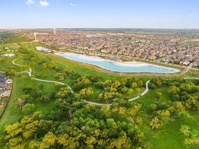 Drone / aerial view featuring Lagoon pool | Image 34
