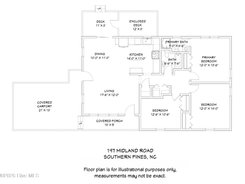 197 Midland Rd, Southern Pines, NC, 28387-3311 | Card Image