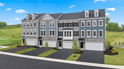 640 Olivia Street, Townhouse with 3 bedrooms, 2 bathrooms and 2 parking in Collier Twp PA | Image 1