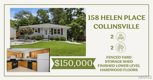 158 Helen Pl, Collinsville, IL, 62234-1463 | Card Image