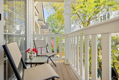 Charming deck off dining room. Railings are newer | Image 2