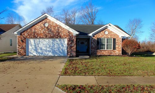 1921 N Sandal Wood Drive, Yorktown, IN, 47396-9155 | Card Image