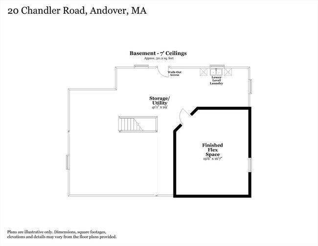 20 Chandler Rd, House other with 4 bedrooms, 2 bathrooms and 6 parking in Andover MA | Image 41