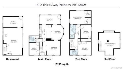 410 Third Ave, Pelham, NY, 10803-1118 | Card Image