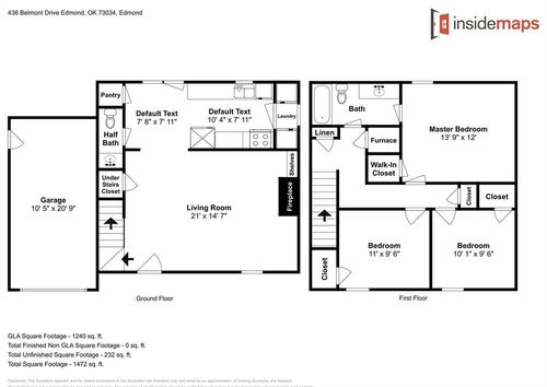 436 Belmont Drive, Edmond, OK, 73034 | Card Image