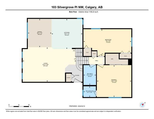 103 Silvergrove Place Nw, Home with 3 bedrooms, 1 bathrooms and 5 parking in Calgary AB | Image 35