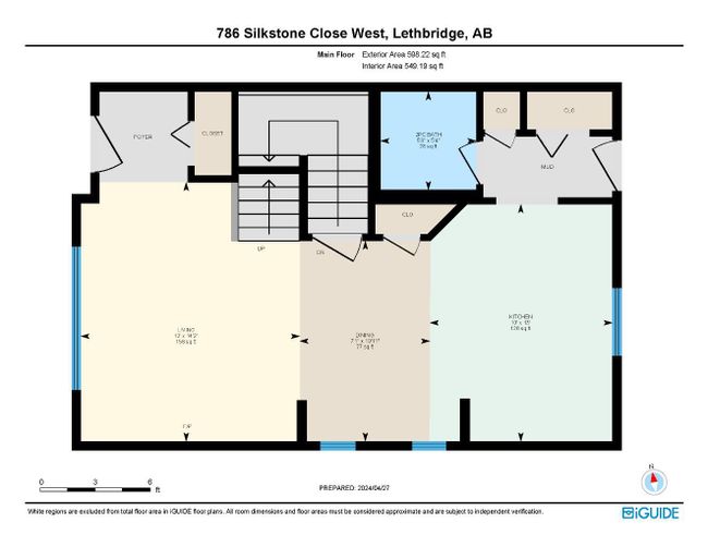 786 Silkstone Close W, Home with 3 bedrooms, 2 bathrooms and 2 parking in Lethbridge AB | Image 43