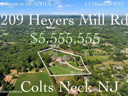 209 Heyers Mill Rd, Colts Neck, NJ, 07722-1435 | Card Image