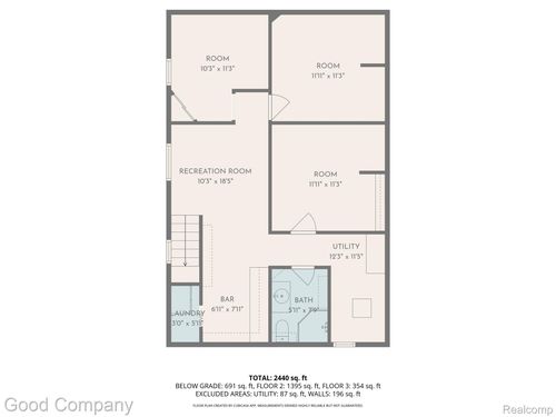 525 E Lewiston Ave, Ferndale, MI, 48220-1358 | Card Image