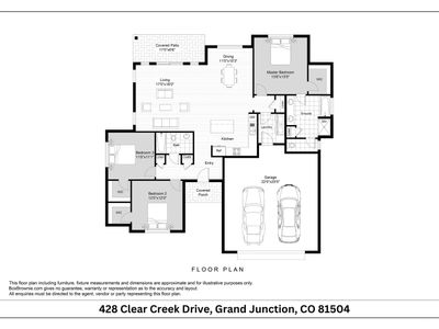 428 Clear Creek Drive, House other with 3 bedrooms, 2 bathrooms and null parking in Grand Junction CO | Image 2