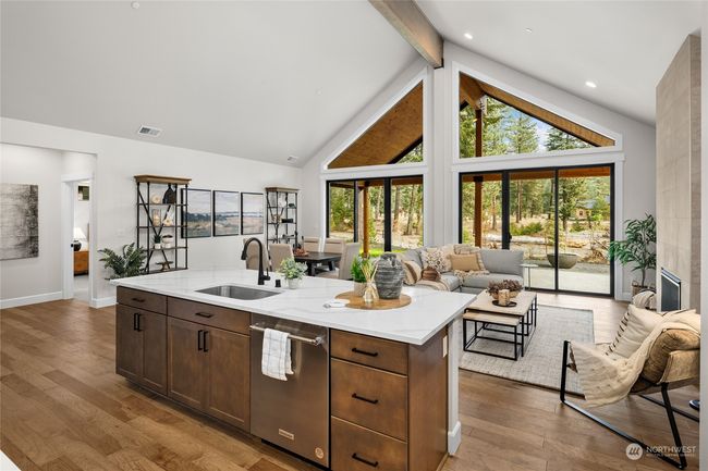 Open concept picturesque kitchen/living room | Image 6