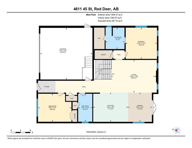 4611 45 Street, Home with 4 bedrooms, 3 bathrooms and 2 parking in Red Deer AB | Image 49