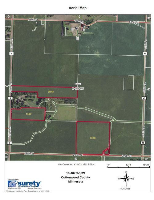 28605 County Road 2, Bingham Lake, MN, 56118-2006 | Card Image