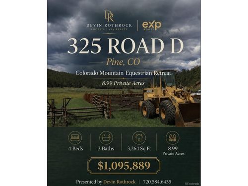 325 Road D, Pine, CO, 80470-7967 | Card Image
