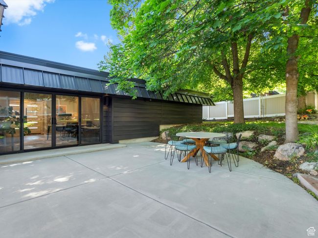View of patio with outdoor dining space | Image 38