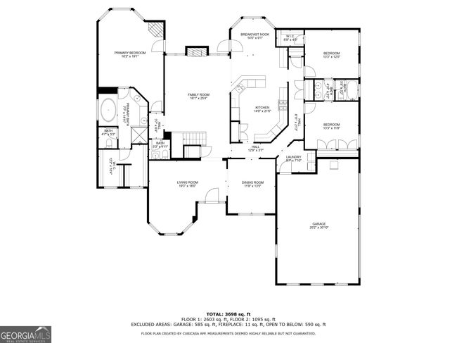 195 Tana Dr, House other with 5 bedrooms, 4 bathrooms and 3 parking in Fayetteville GA | Image 56