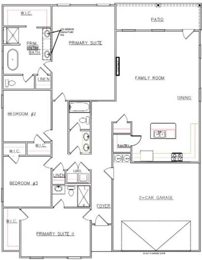 LOT-38 - 204 Clinkscales Road, House other with 4 bedrooms, 3 bathrooms and null parking in Anderson SC | Image 2