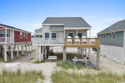 Rear view of property featuring a deck | Image 2