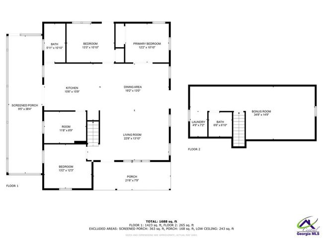 257 Macon Rd, House other with 4 bedrooms, 2 bathrooms and null parking in Reynolds GA | Image 37