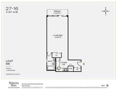 5-b-27-16 41st Ave, Long Island City, NY, 11101-3737 | Card Image