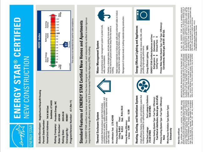 **HOME IS ENERGY STAR CERTIFIED** | Image 46
