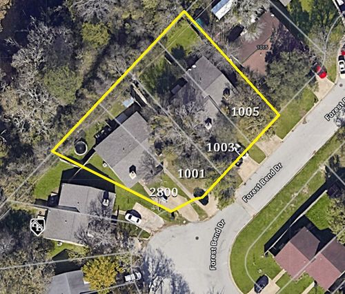 2800, 1001, 1003, 1005 Forest Bend Drive, Bryan, TX, 77801 | Card Image