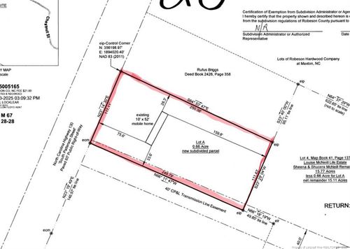 809 S Patterson Street, Maxton, NC, 28364 | Card Image