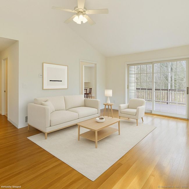 Virtually staged living room | Image 12