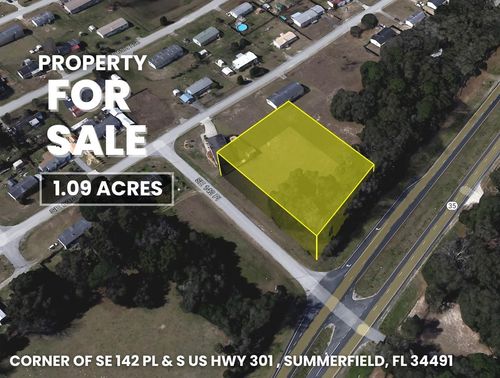 Corner Se 142nd Place & S Us Hwy-301, SUMMERFIELD, FL, 34491 | Card Image