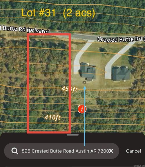 Lot 31 Crested Butte Rd, Austin, AR, 72007-7003 | Card Image